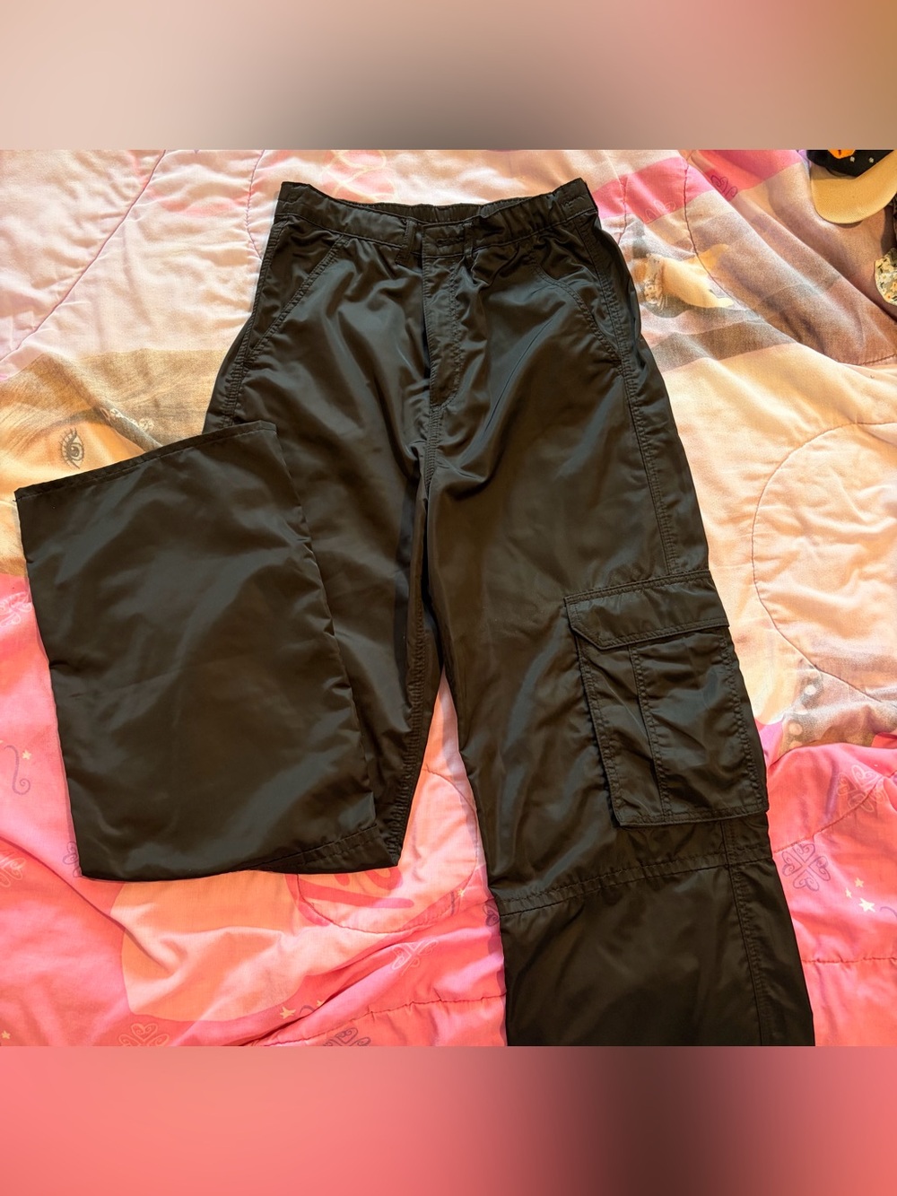 H&M Kids Black Cargo Pants